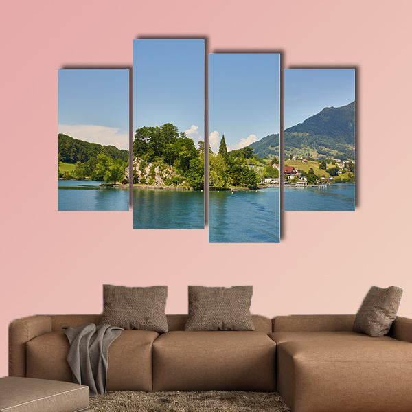 Lake Lucerne multi panel canvas wall art
