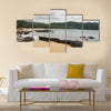 Praia coco on an overcast day, pricipe Multi panel canvas wall art