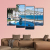 Saranda tourist of the Albanian Riviera in Saranda Albania Multi panel canvas wall art