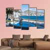 Saranda tourist of the Albanian Riviera in Saranda Albania Multi panel canvas wall art