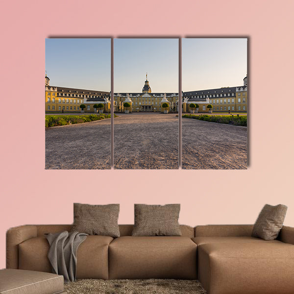 Karlsruhe Palace Center of City Germany Castle Schloss Architecture wall art