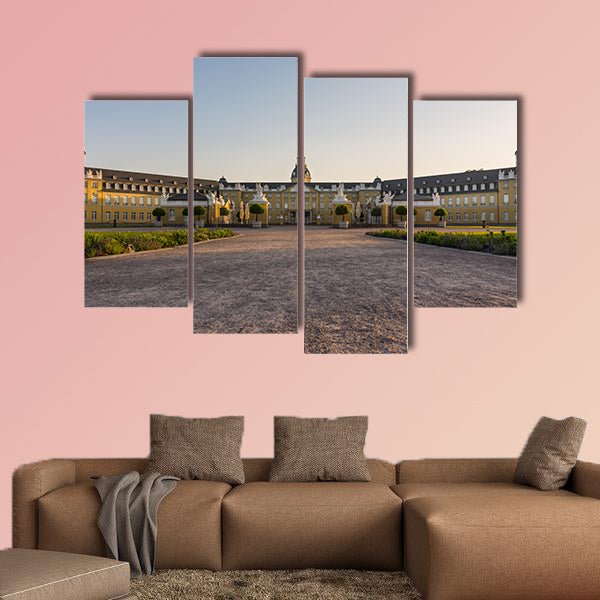Karlsruhe Palace Center of City Germany Castle Schloss Architecture wall art