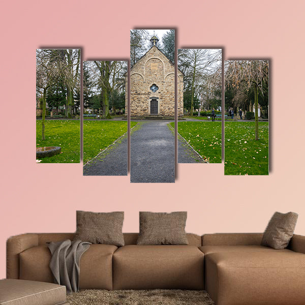 Old cemetery in Bonn, a city on the banks of the Rhine in wall art