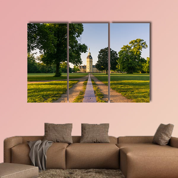 North Side of Karlsruhe Palace Castle Schloss in Germany wall art