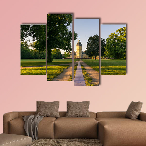 North Side of Karlsruhe Palace Castle Schloss in Germany wall art
