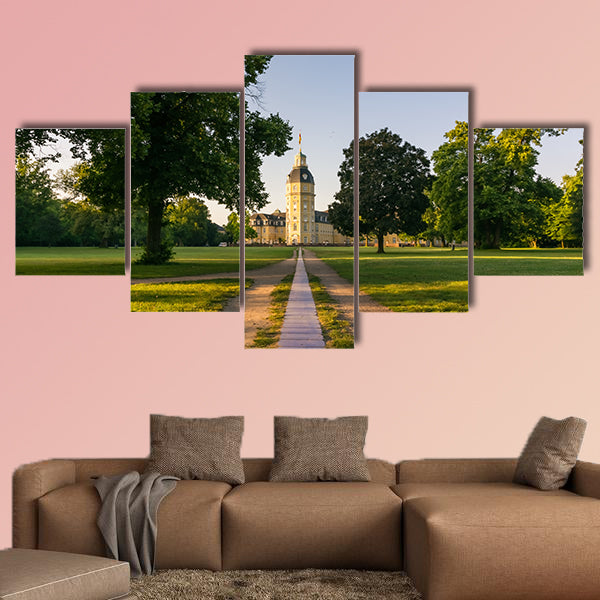 North Side of Karlsruhe Palace Castle Schloss in Germany wall art