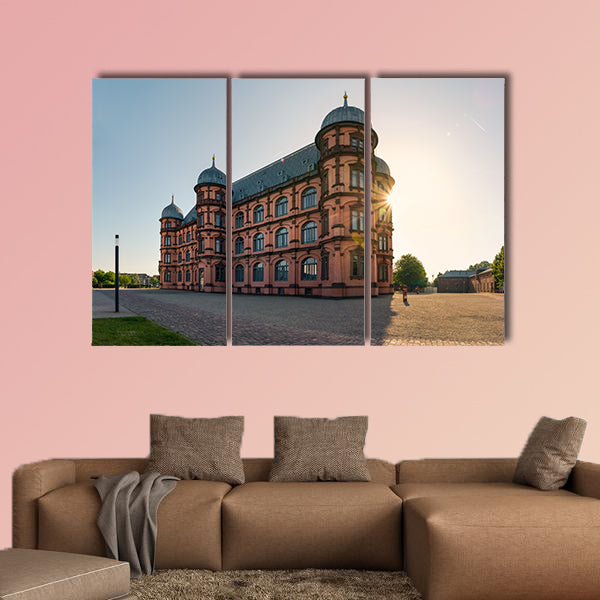 Gottesaue Palace Castle Schloss in Karlsruhe Musik Hochschule wall art