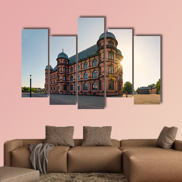 Gottesaue Palace Castle Schloss in Karlsruhe Musik Hochschule wall art