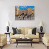 Damascus gate, nord entrance in old part of Jerusalem Multi panel canvas wall art