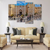 Damascus gate, nord entrance in old part of Jerusalem Multi panel canvas wall art