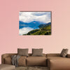 Mountain & Reflection Lake of New Zealand multi panel canvas wall art