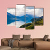 Mountain & Reflection Lake of New Zealand multi panel canvas wall art