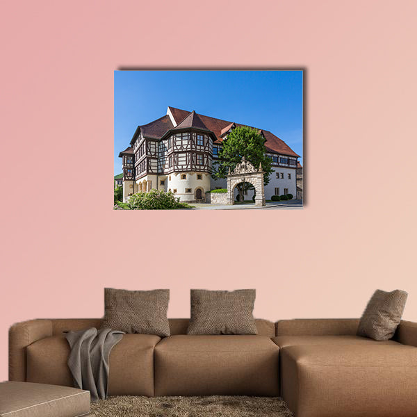 Castle in Bad Urach in Germany multi panel canvas wall art