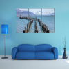 Old Dock in Almirante Montt Gulf in Patagonia, Puerto Chile multi panel canvas wall art