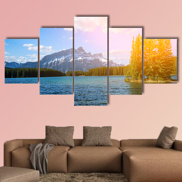 Bow River in Bow River Valley, Banff National Park, Canadian Rockies wall art