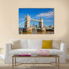 Tower Bridge in London, UK Multi panel canvas wall art