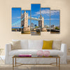 Tower Bridge in London, UK Multi panel canvas wall art