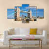 Tower Bridge in London, UK Multi panel canvas wall art