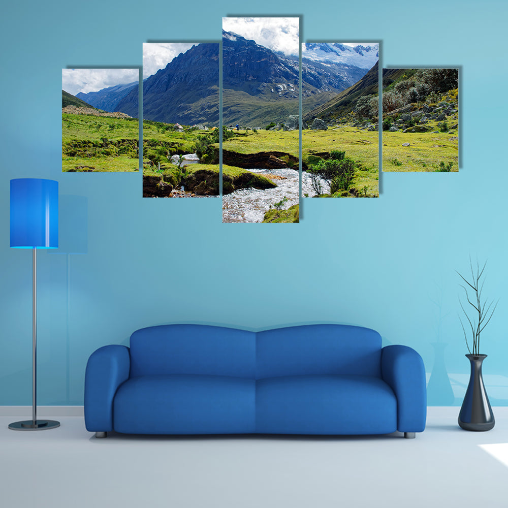Huaraz Region Peru Multi Panel Canvas Wall Art