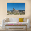 View of the Basilica, in roman town Volubilis, Morocco Multi panel canvas wall art