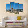 View of the Basilica, in roman town Volubilis, Morocco Multi panel canvas wall art