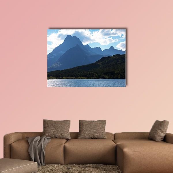 Picturesque rocky peaks of the Glacier National Park, Montana wall art