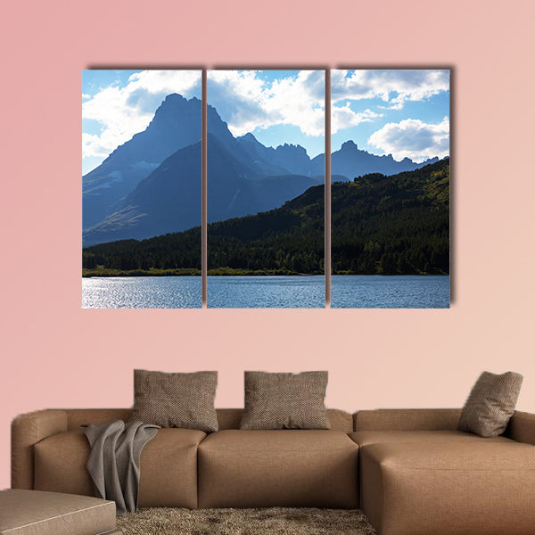 Picturesque rocky peaks of the Glacier National Park, Montana wall art