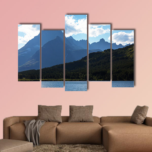 Picturesque rocky peaks of the Glacier National Park, Montana wall art