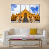 Swe Taw Myat, Buddha Tooth Relic Pagoda, Yangon Myanmar Multi panel canvas wall art