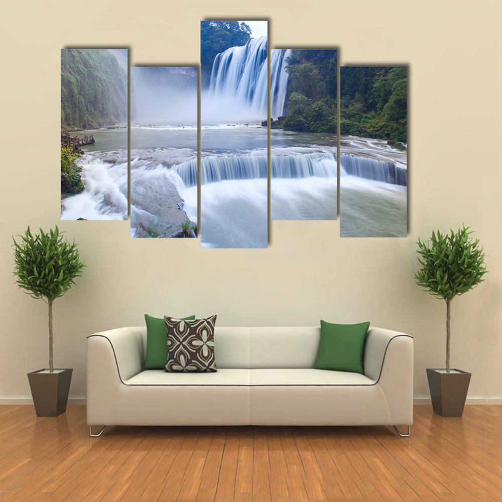 Huangguoshu Waterall in Guizhou Province multi panel canvas wall art