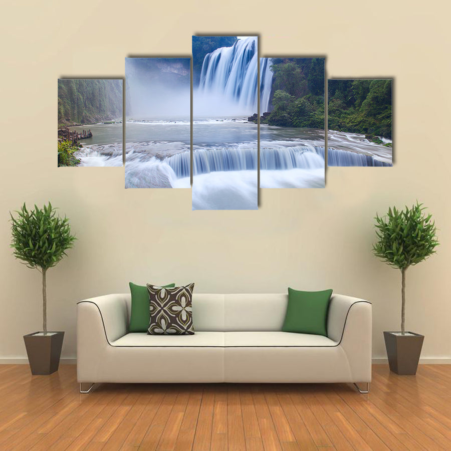 Huangguoshu Waterall in Guizhou Province multi panel canvas wall art