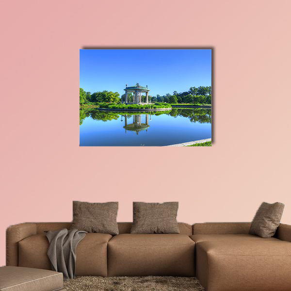 The Forest Park bandstand in St. Louis, Missouri Multi panel canvas wall art