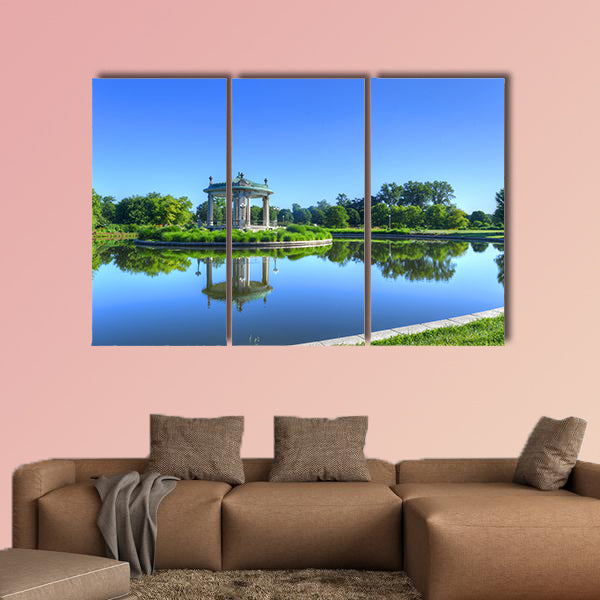 The Forest Park bandstand in St. Louis, Missouri Multi panel canvas wall art