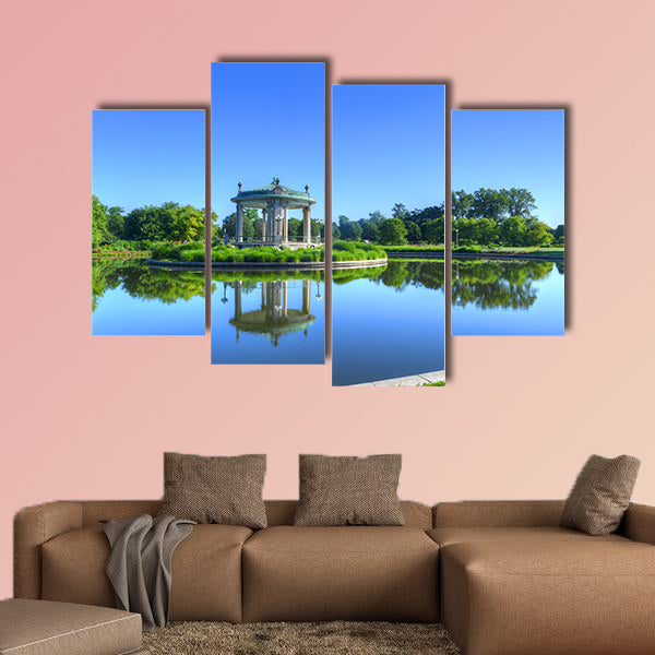 The Forest Park bandstand in St. Louis, Missouri Multi panel canvas wall art