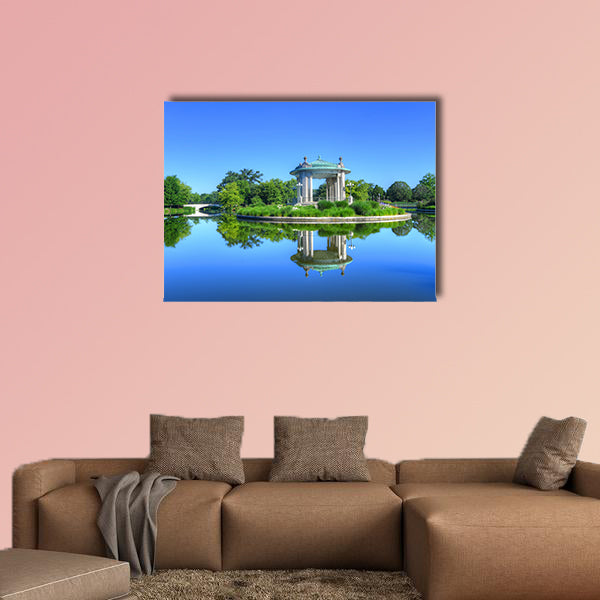 The Forest Park bandstand in St. Louis, Missouri Multi panel canvas wall art