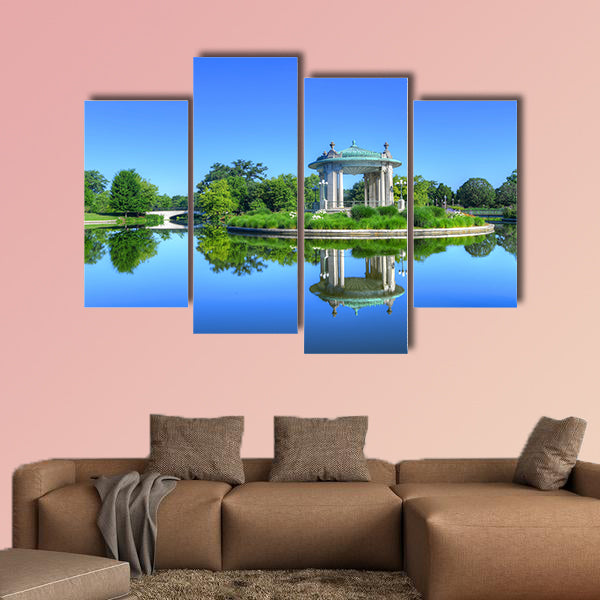 The Forest Park bandstand in St. Louis, Missouri Multi panel canvas wall art