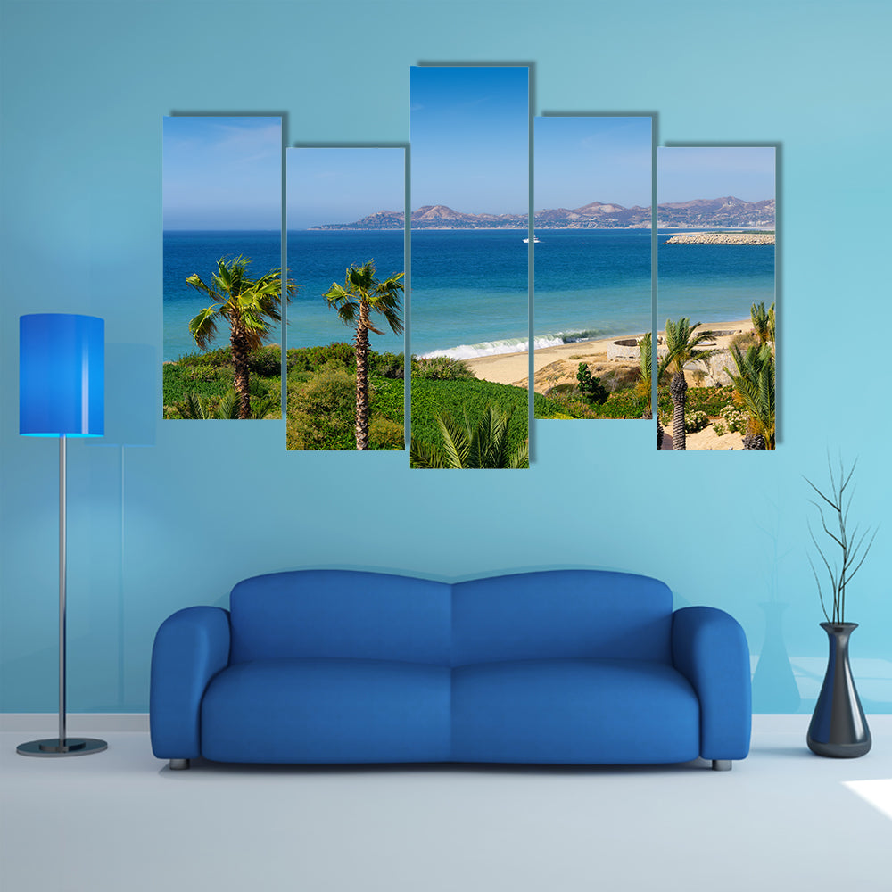 The Beach and coastline of Cabo San Lucas, Mexico Multi Panel canvas wall art