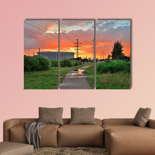 Sports and Concert complex St. Petersburg  multi panel canvas wall art