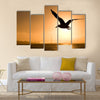 In front of the sea Multi panel canvas wall art