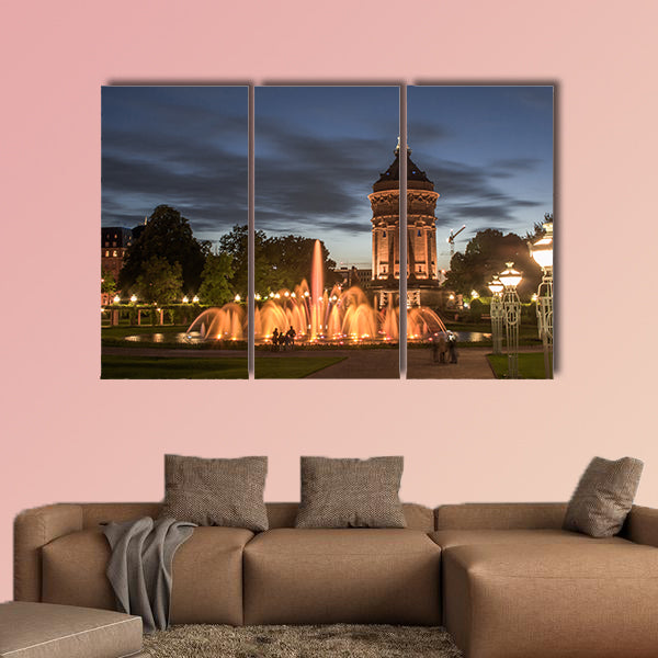 Mannheim multi panel canvas wall art