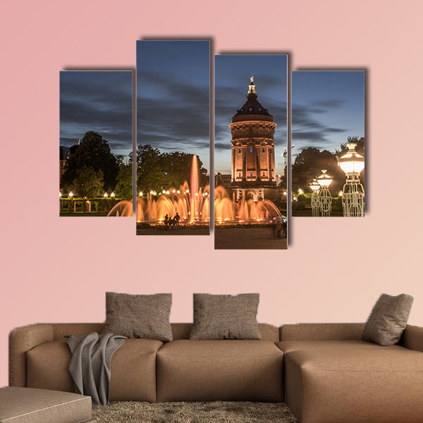 Mannheim multi panel canvas wall art