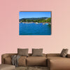 Lake Zurich as seen from the city of Zurich, Mt. Uetliberg canvas wall art