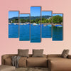 Lake Zurich as seen from the city of Zurich, Mt. Uetliberg canvas wall art