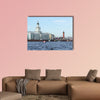 Building of Kunstkamera multi panel canvas wall art