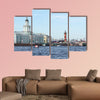 Building of Kunstkamera multi panel canvas wall art