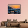 Zaitunay Bay marina in Beirut capital city of Lebanon Middle East multi panel canvas wall art