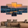 Zaitunay Bay marina in Beirut capital city of Lebanon Middle East multi panel canvas wall art