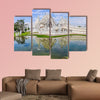 Reflection in White Temple Chiang Rai, Thailand multi panel canvas wall art