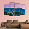 Early morning at Bled Lake in Slovenia multi panel canvas wall art