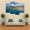 Saint George city port in Grenada, Caribbean Multi panel canvas wall art